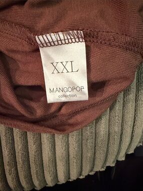 MANGOPOP Collection XXL Rust Tee
